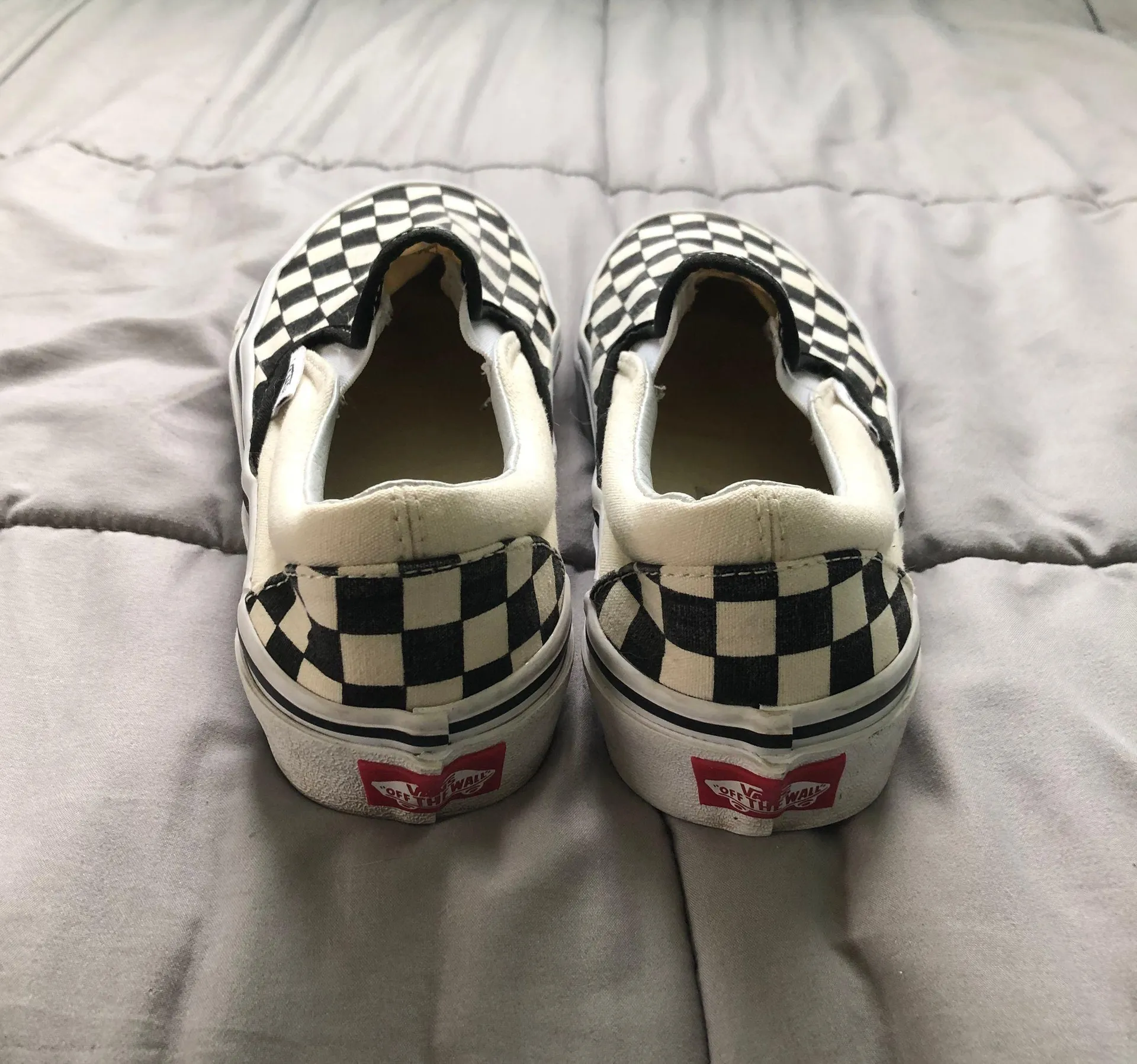 Vans Black Checkered Slip-On - Image 6