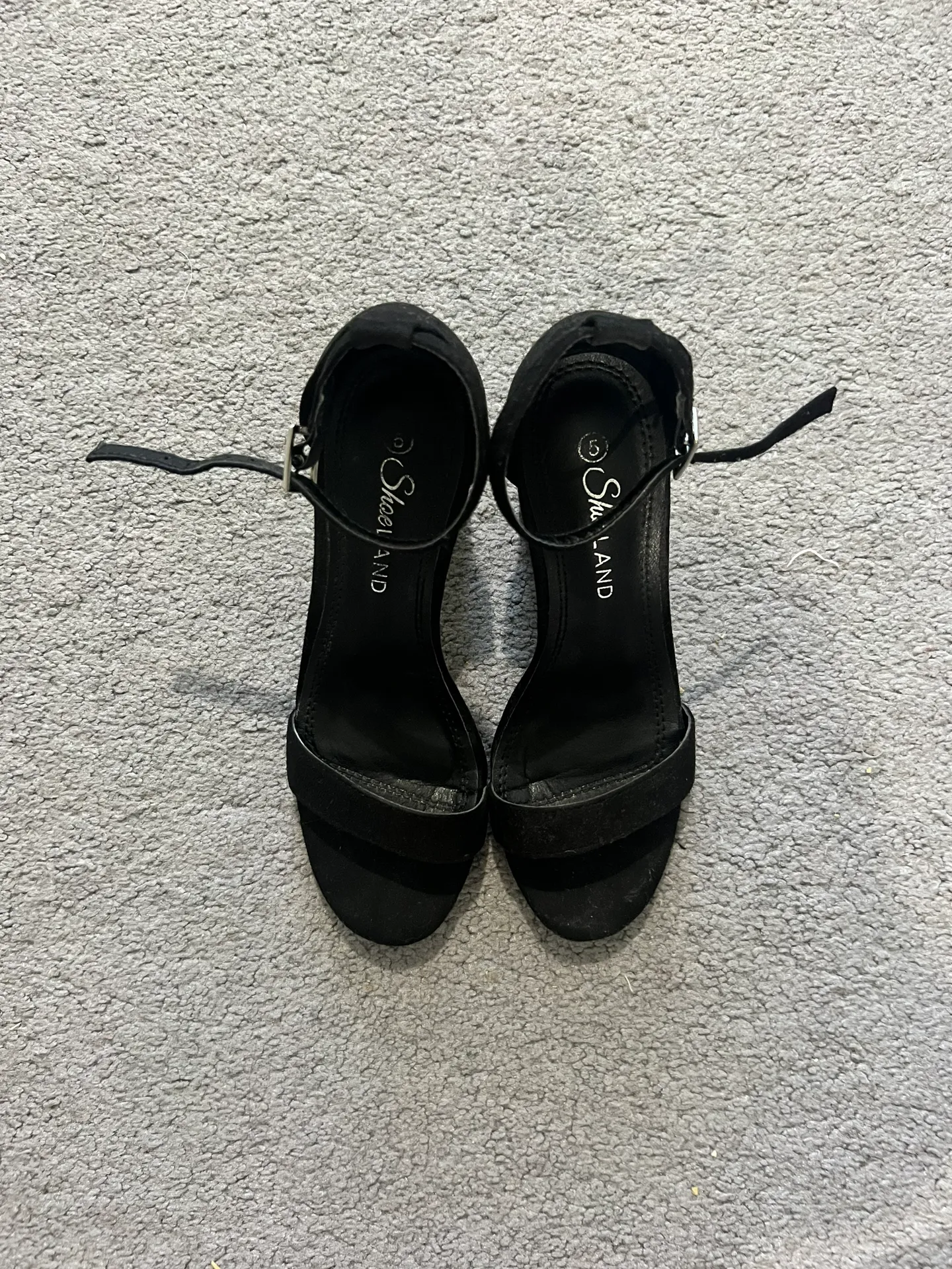 Suede Block Heels - Image 3