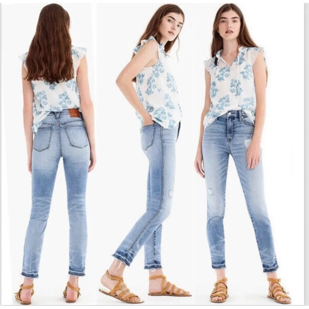 Point Sur Hightower Straight Jeans in Pale Ice Wash - Image 2