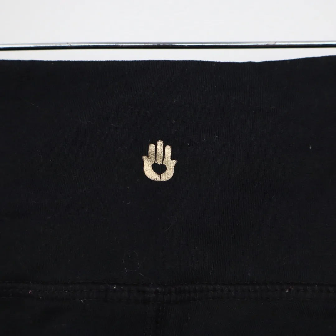 Spiritual Gangster Leggings Black Cropped Athletic Yoga Pants Size L - Image 6