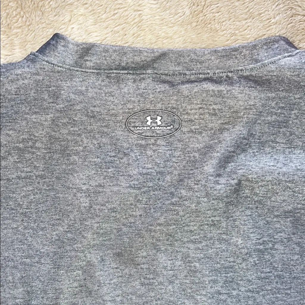 Under Armour Gray Fitted Short Sleeve Tee‎ - Image 7