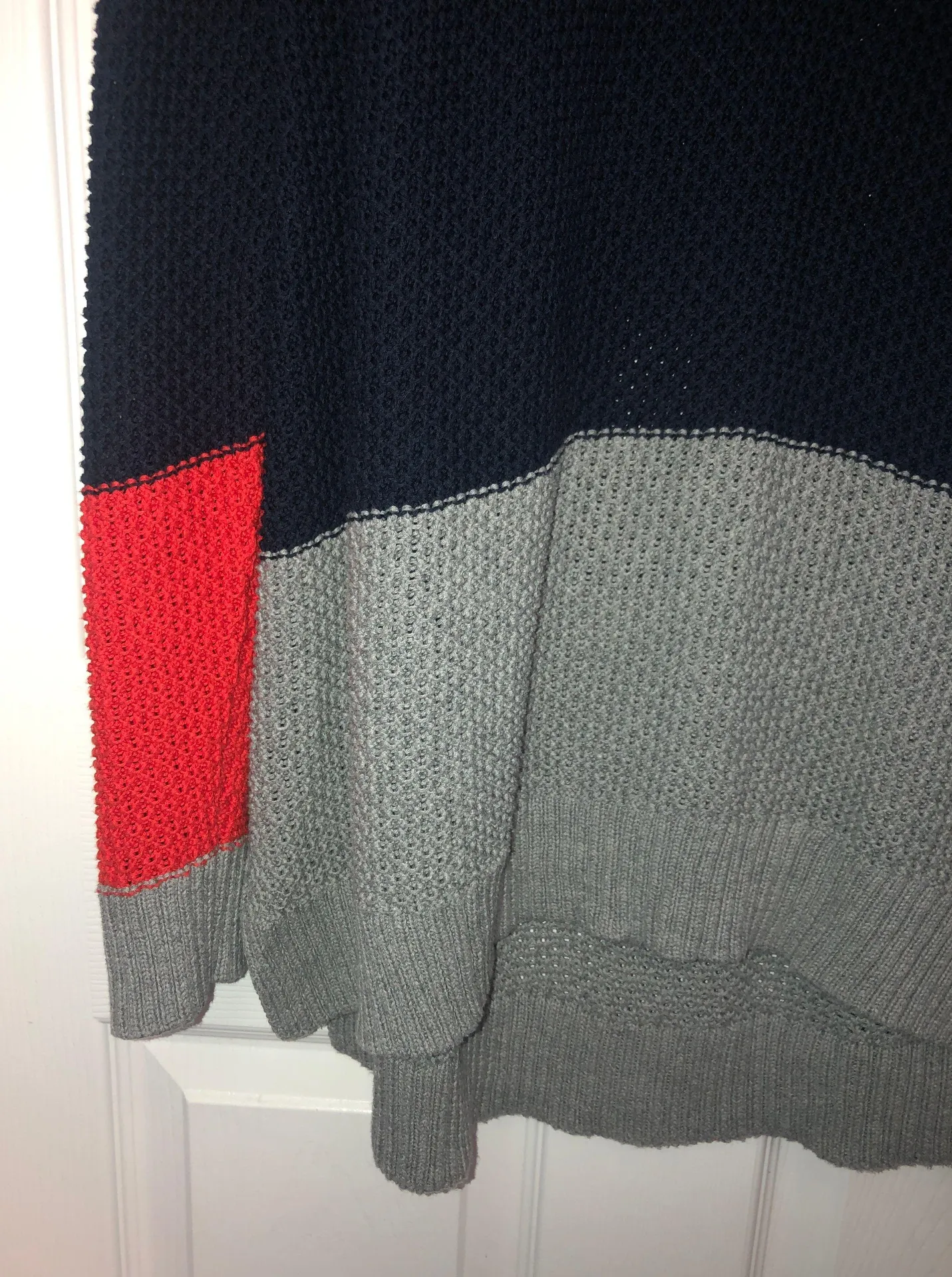 Tri Colored Knit Sweater - Image 2