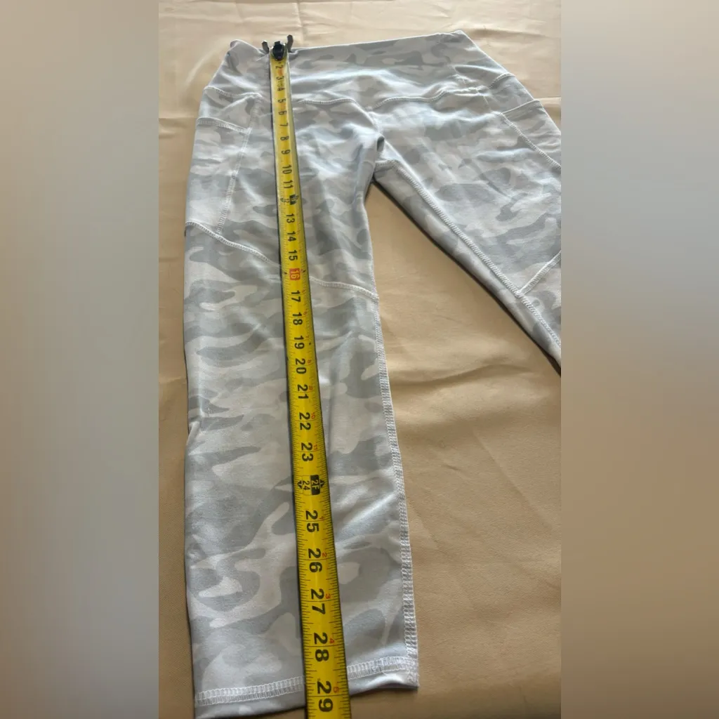 Evolution and Creation Gray & White Camouflage Leggings‎ Athletic - Image 5