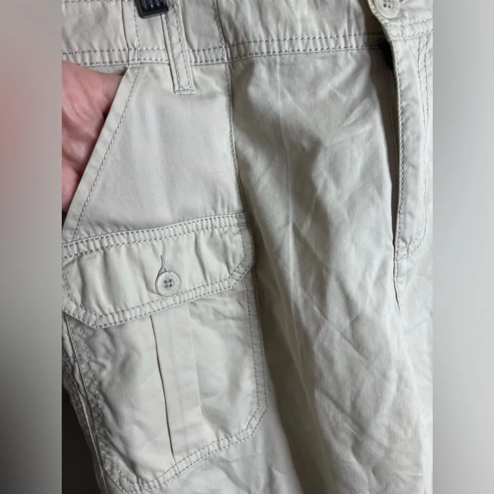 Caribbean Joe khaki Utility pants cargo pockets 10 - Image 2