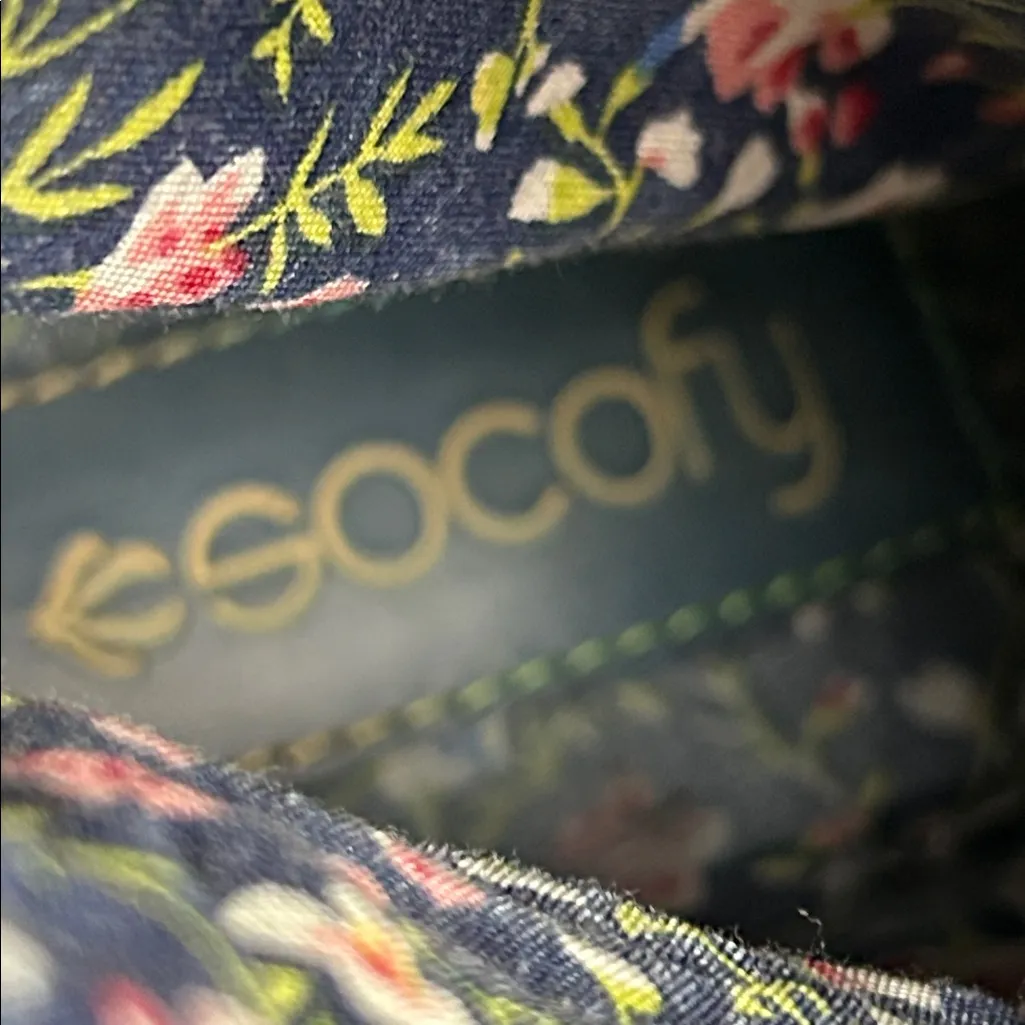 SOCOFY Embroidered Boho Leather Knee - Image 9