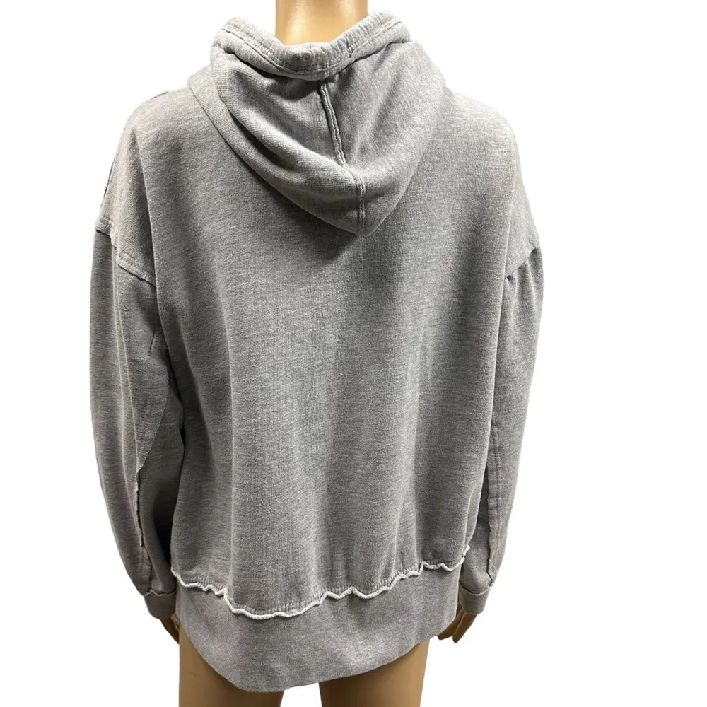 Beer Pouch Hoodie Sweatshirt Brew City Gray Blue Mr Bocks Beer Unisex Large - Image 5