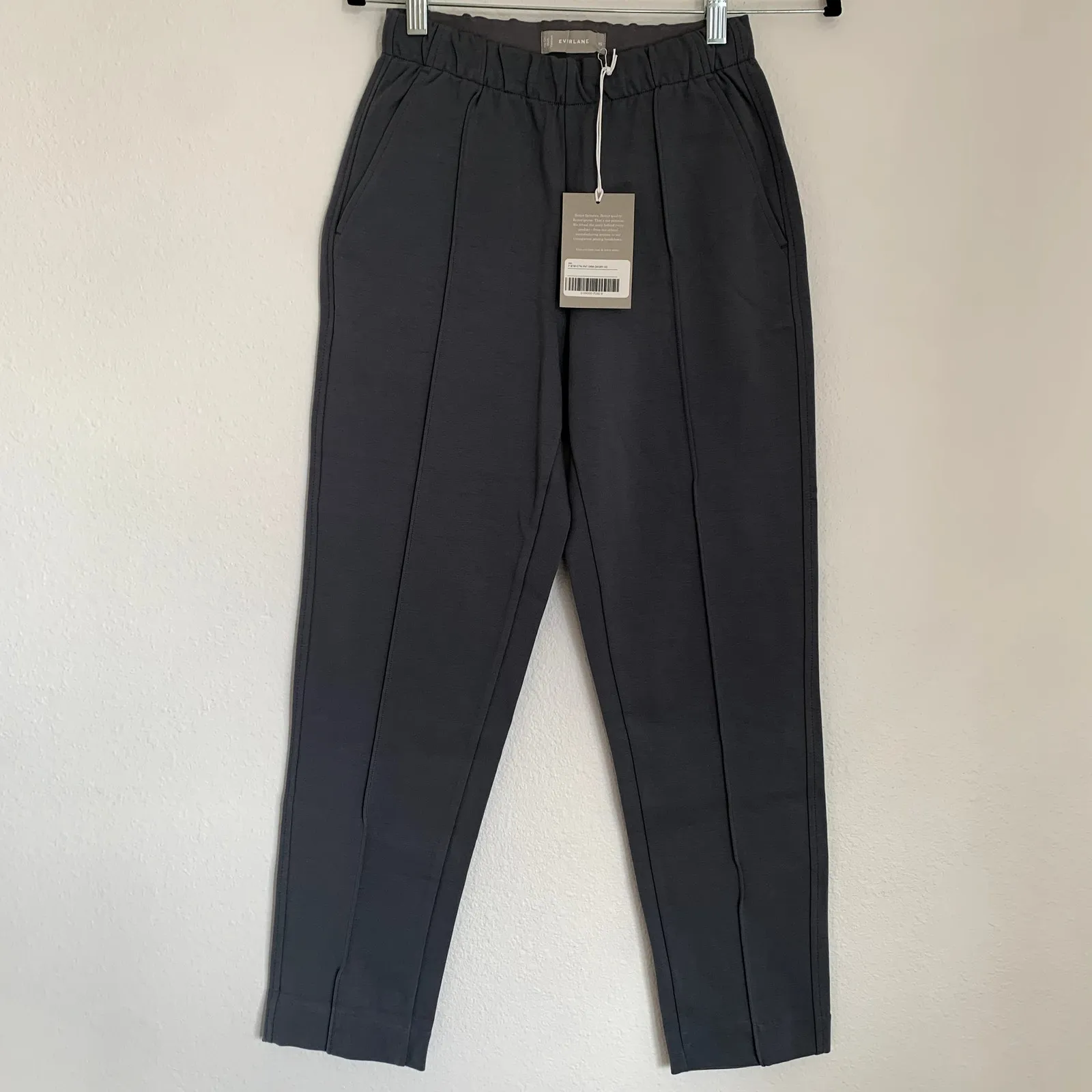 NWT Everlane Sz XS The Dream Pant Dark Gray Career Work Office Comfy - Image 4