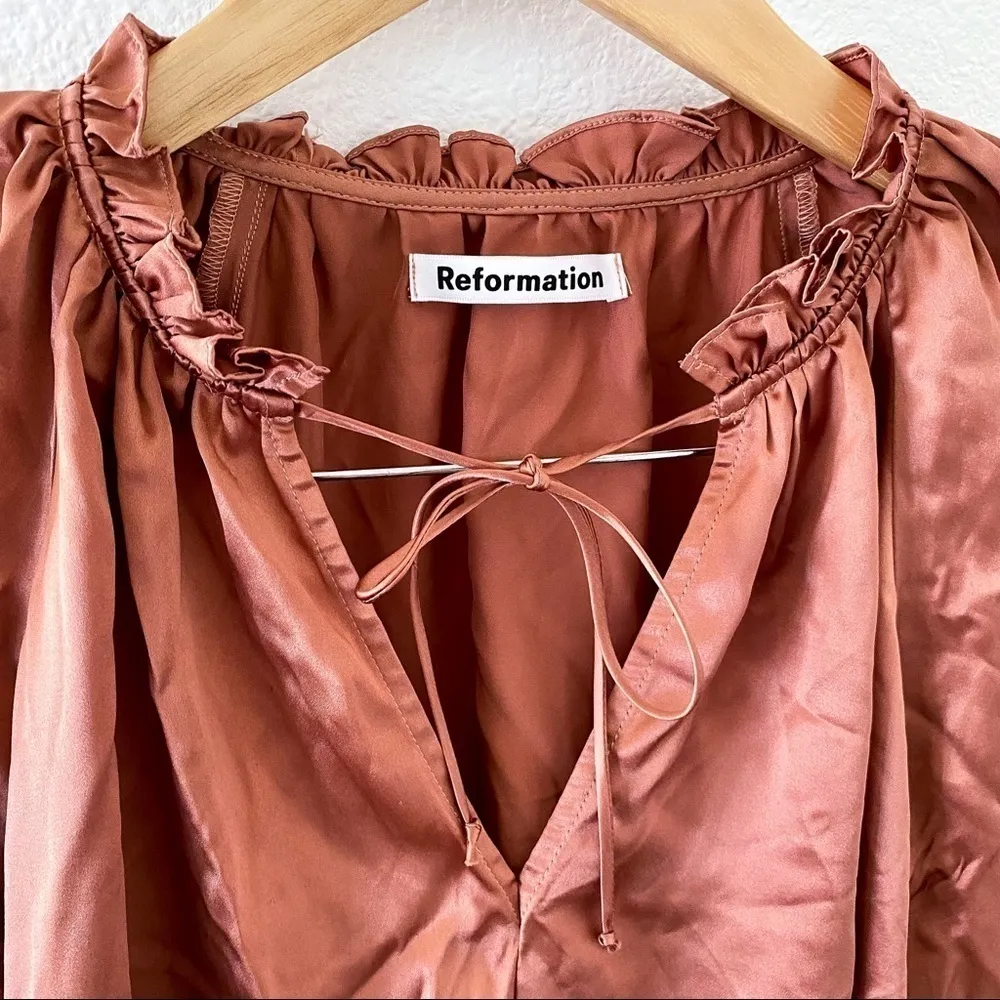 Reformation Lyra Dress S - Image 4