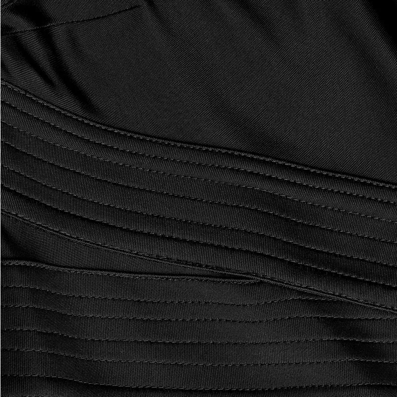 Alexis Addison One-Shoulder Asymmetric Maxi Dress Black L Grunge Party Chic - Image 9