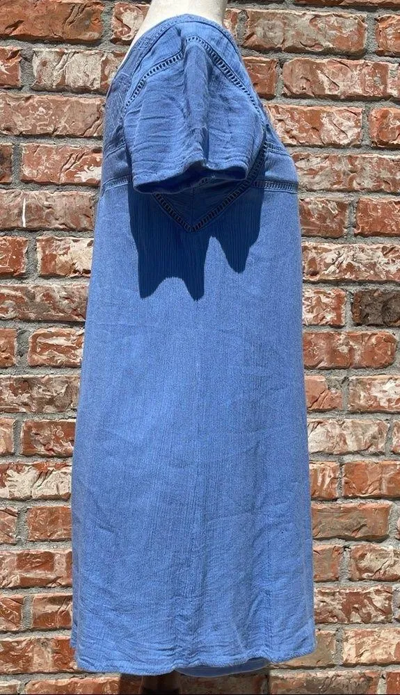 Romeo & Juliet Couture blue embroidered lace dress / S / Excellent condition - Image 6