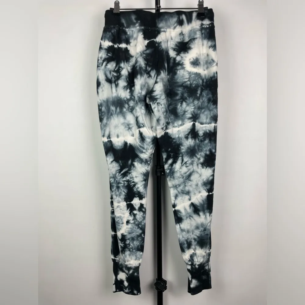 Young Fabulous & Broke Reid Navy‎ White Splatter Tie Dye Drawstring Joggers - Image 5