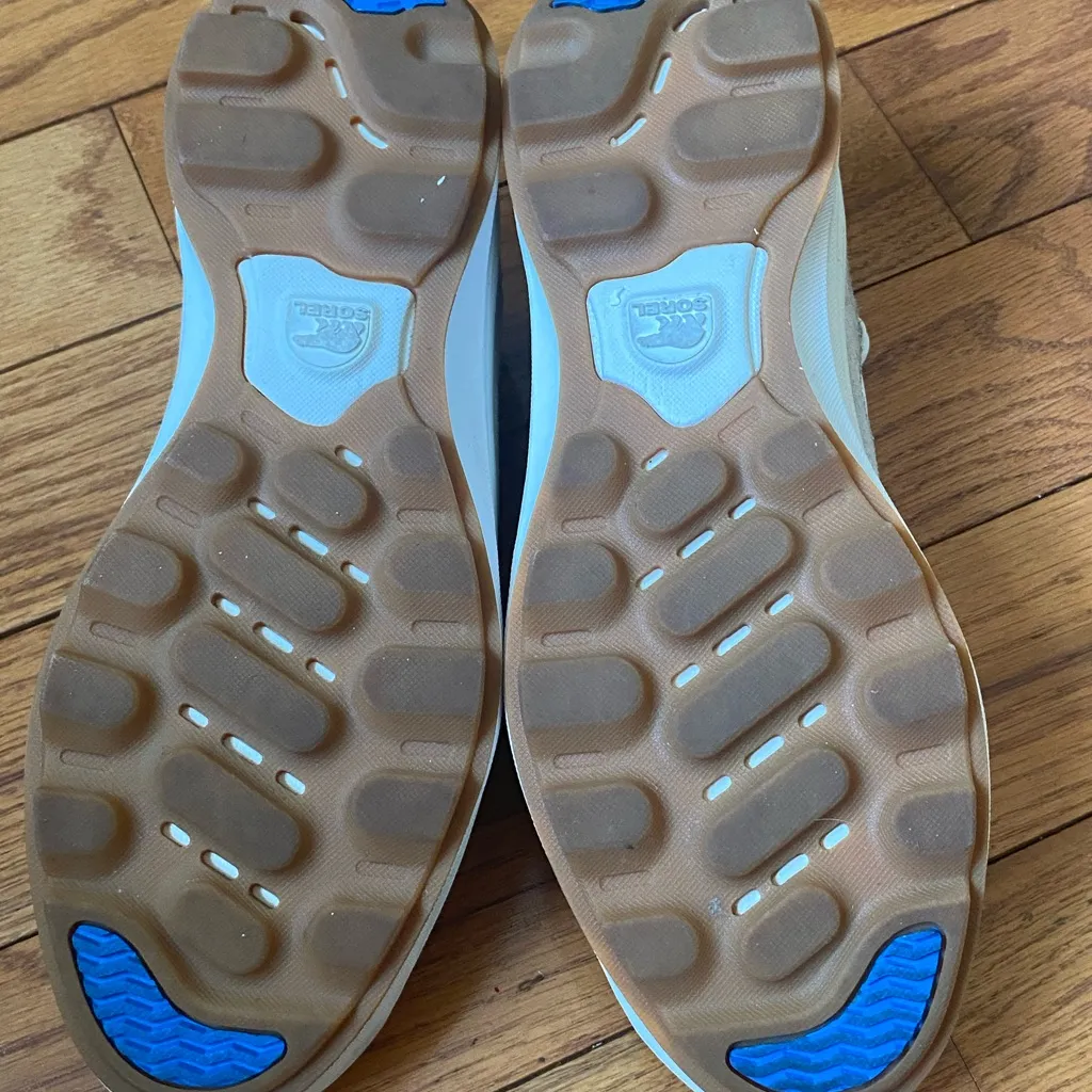 Women's Sorel Ona White Beige Chunky Sneakers Size 9.5 NL4855-125‎ - Image 5