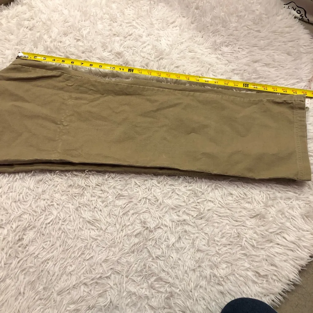 Columbia Edgewater Corded Chino‎ Corduroy Pants Tan Khaki women’s size 14 - Image 8