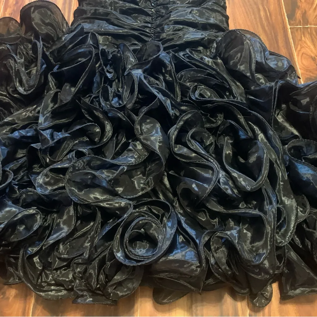 Vintage Fit & Ruffled Mermaid Flamenco 2 Piece Formal Prom Dress. 2798 - Image 2