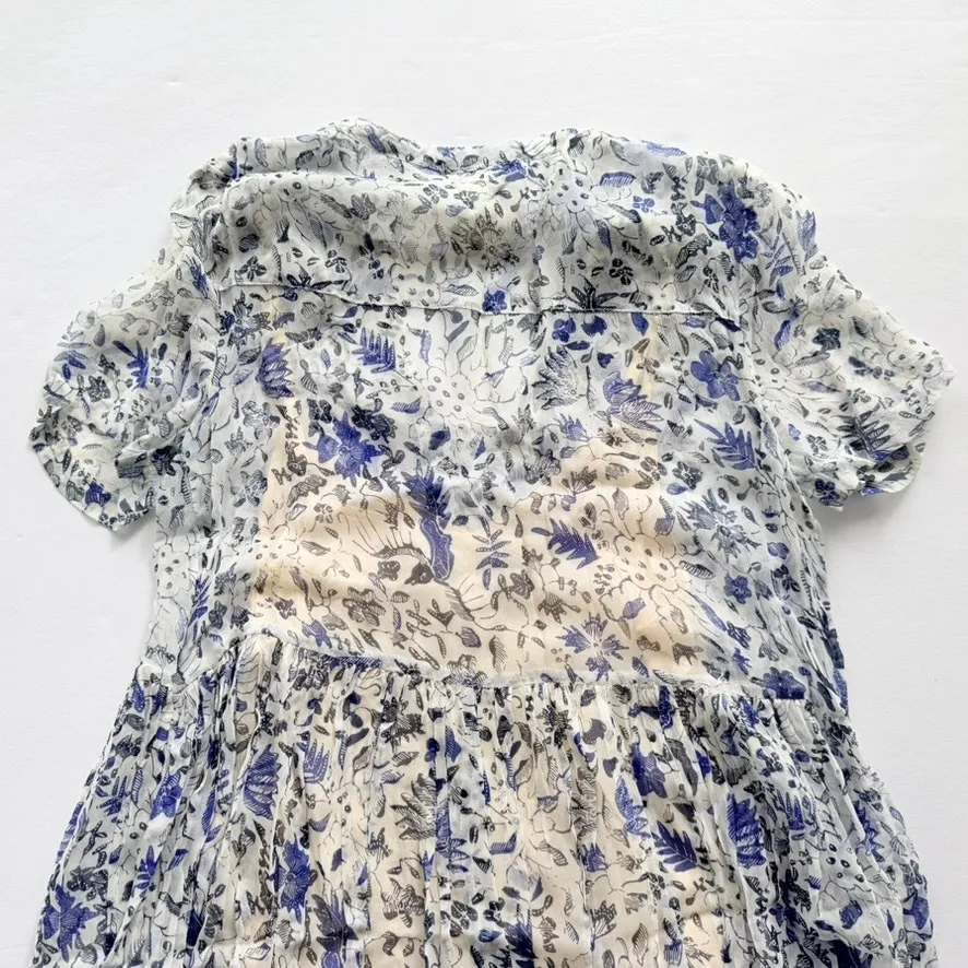 Anthropologie Maeve Morning Glory Dress Size 2 XS Babydoll Floral Loose Fit - Image 7