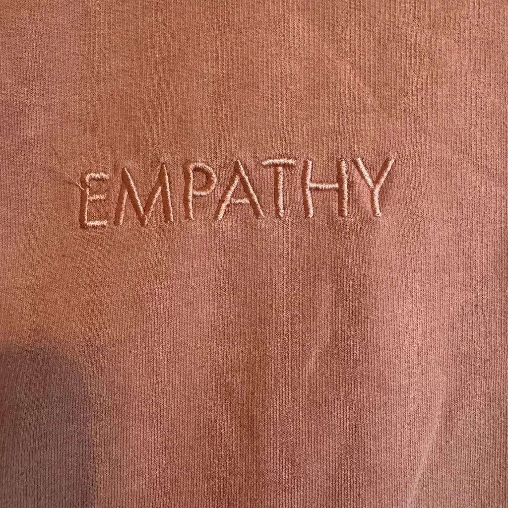 Empathy Men's Dusty Pink Crewneck Sweater - Image 3