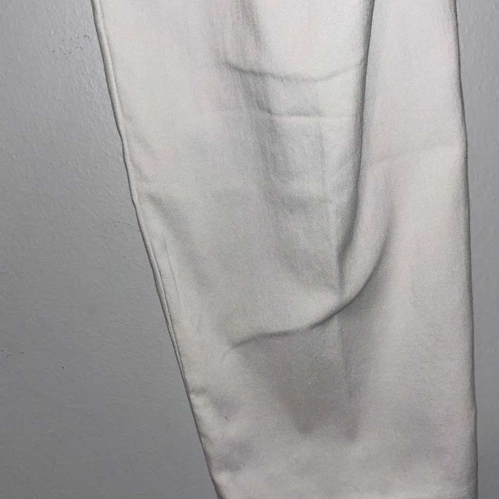 Alfani Cream Pants with Silver Detail - Image 7