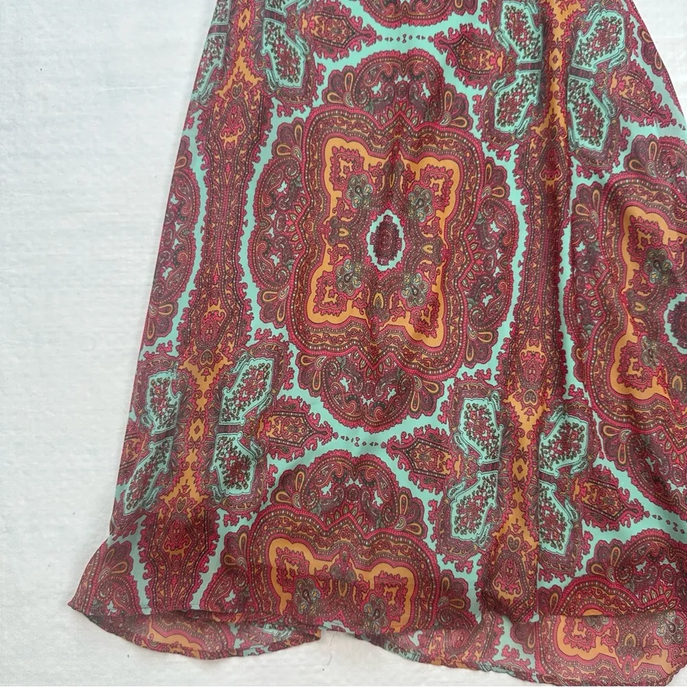 Show Me Your Mumu Rancho Mirage Lace Up Tunic Dress Bell of the Bali Size Large - Image 9