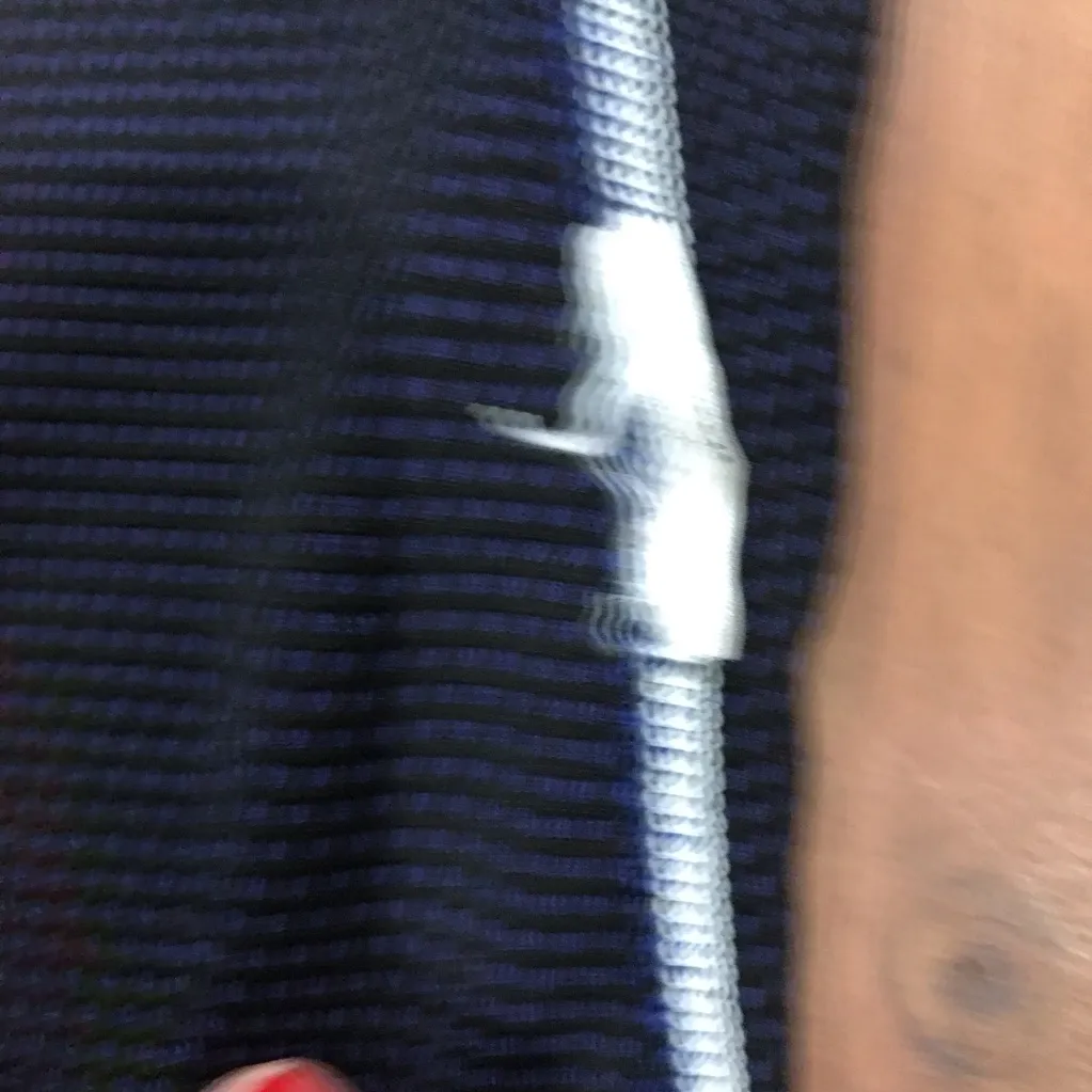 Helly Hansen blue color blocked short sleeve tee t-shirt M athleticwear - Image 11