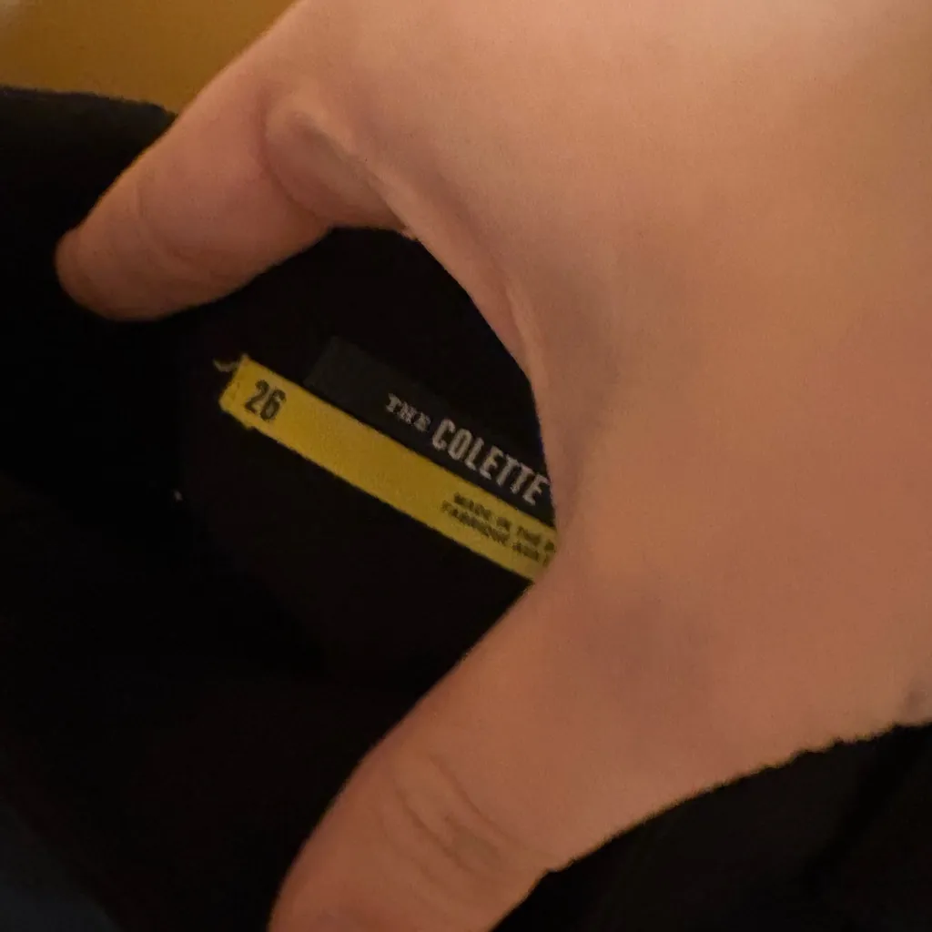 Anthropologie Maeve Colette Ponte Crop Wide-Leg Black Pants - Image 5