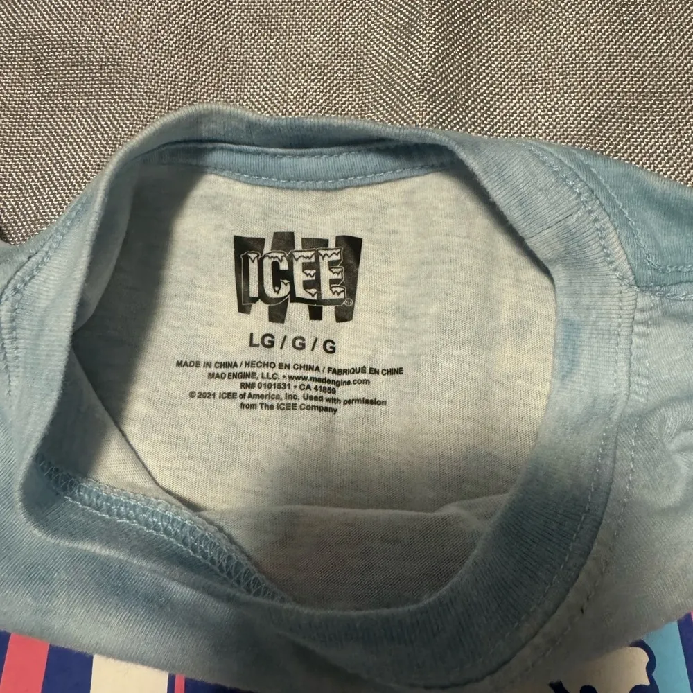 ICEE Stay Cool 😎 Fitted Short Sleeve Tee with Tie - Image 3