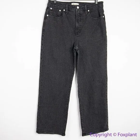NEW Madewell The Petite Perfect Vintage Wide-Leg‎ Jean Belmere Wash, 31P - Image 3