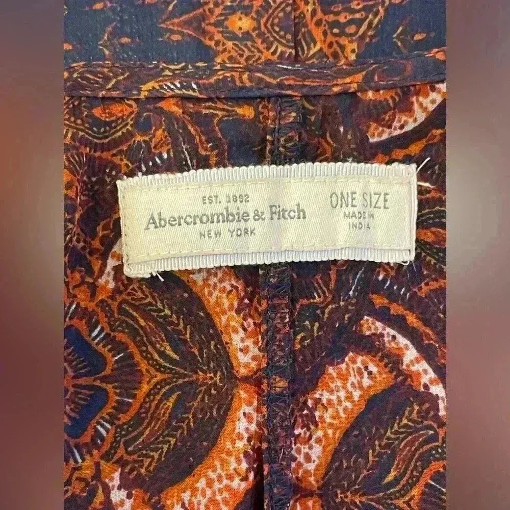 Abercrombie & Fitch Sleeveless Sheer Duster Overlay Boho Chic Fairy Grunge OS - Image 7