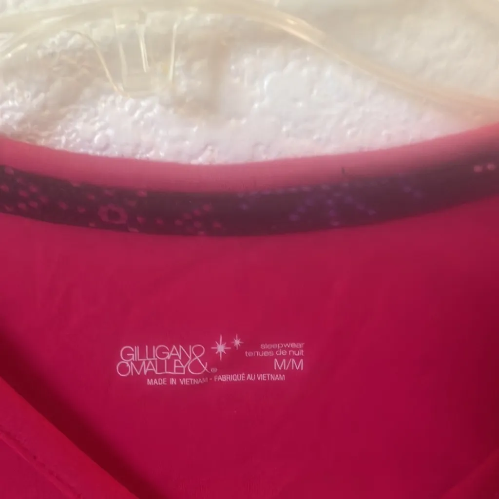 FINAL MARKDOWN Gilligan and O’Malley sleep tee medium Pink - Image 2
