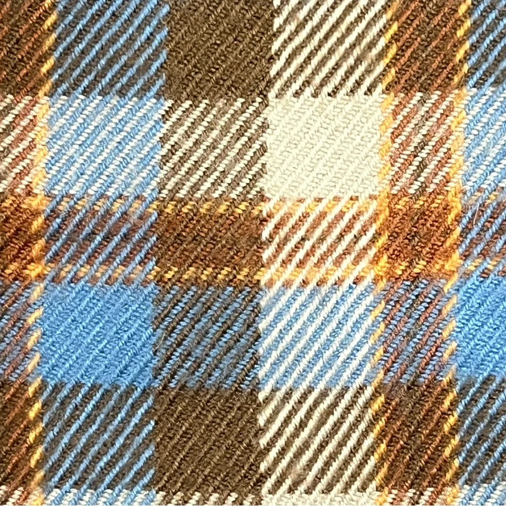 Woolrich Bluebell Flannel Plaid Shirt Size Medium - Image 2