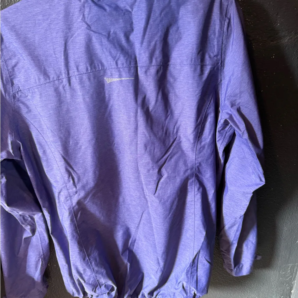 Women’s Paradox Purple Zip Up Rain Jacket Size M - Image 5