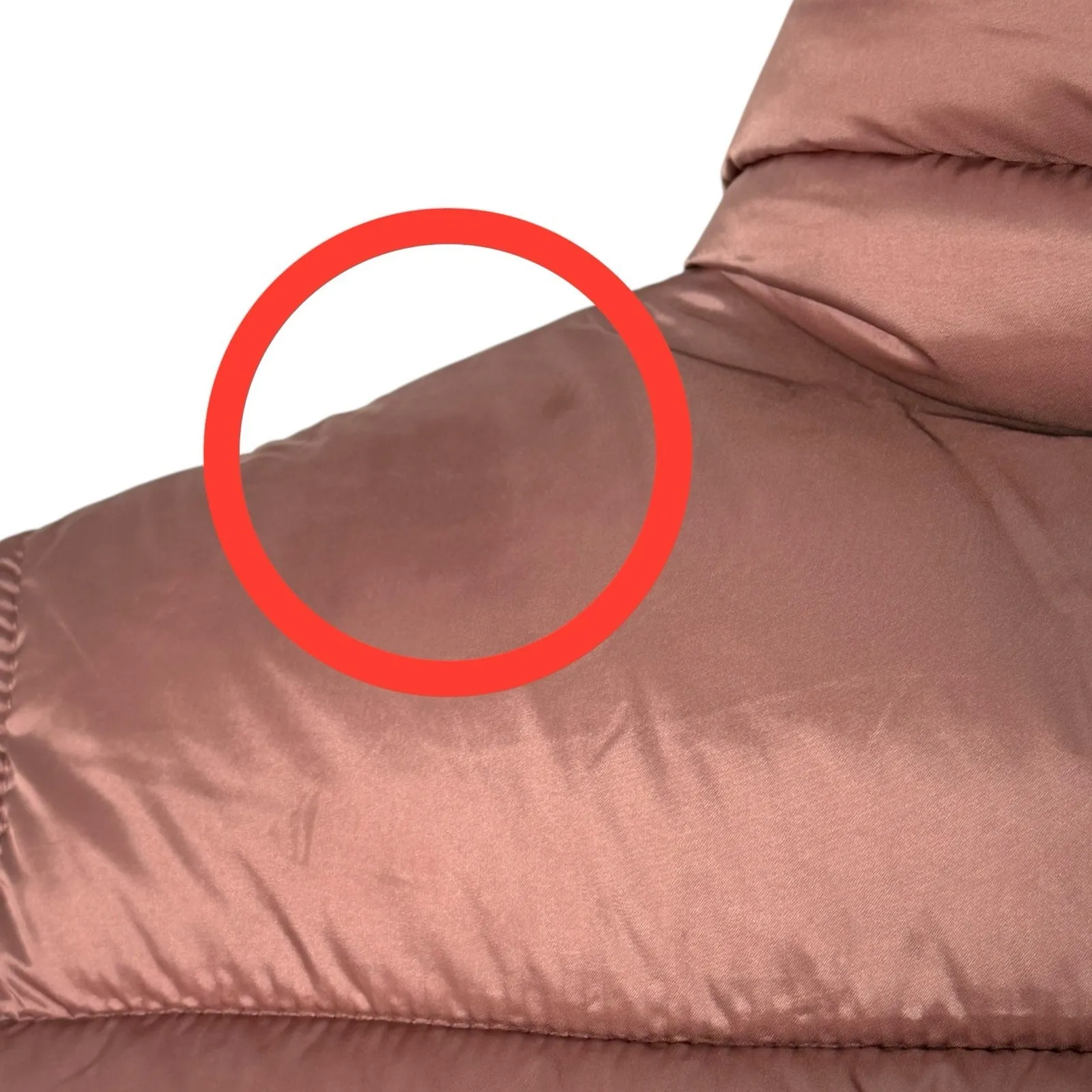 Save The Duck‎ Lynn Vest Womens Small Ultra Light Puffer Jacket Eco Purple Mauve Pink - Image 3