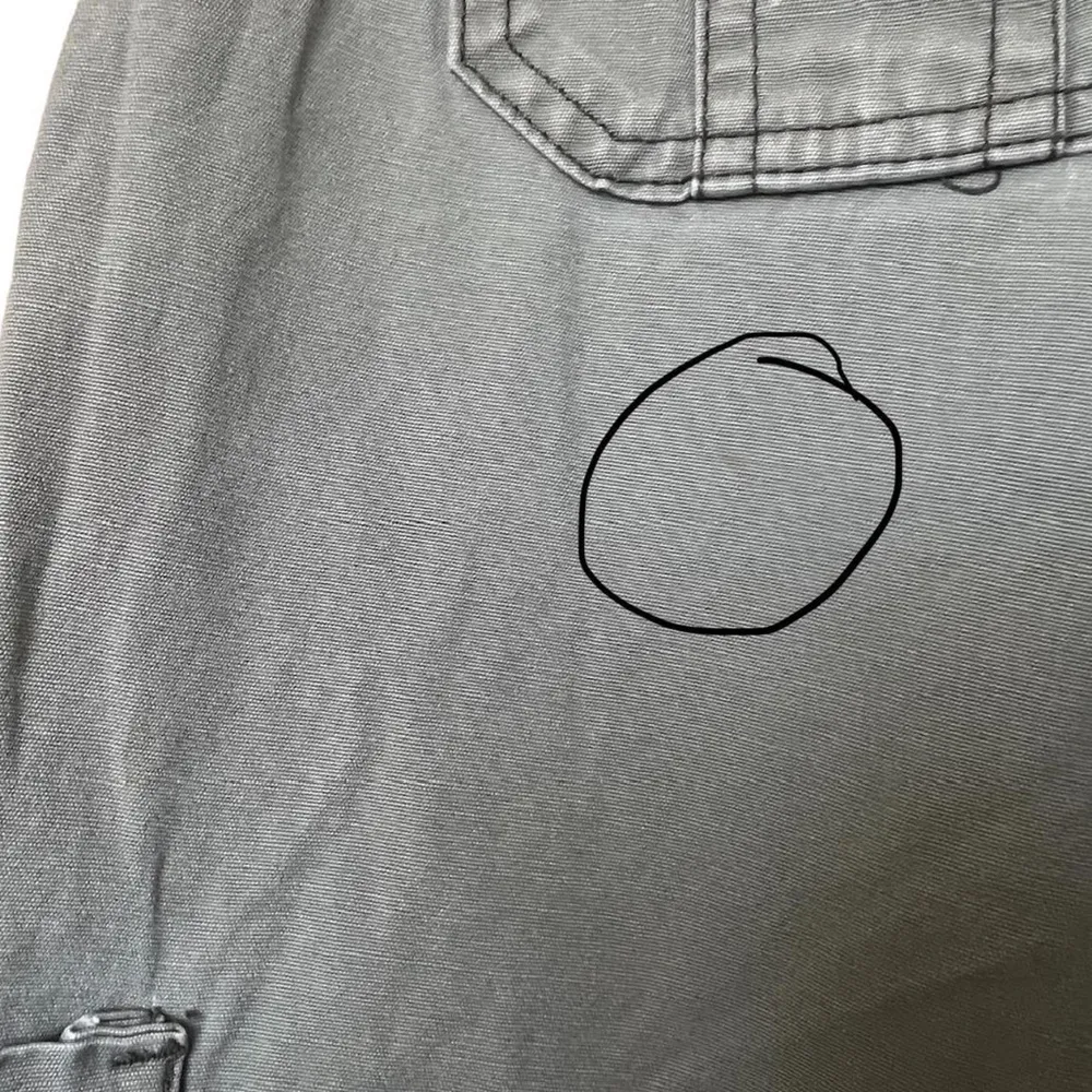 Vintage Roxy olive green cargo capris - Image 5