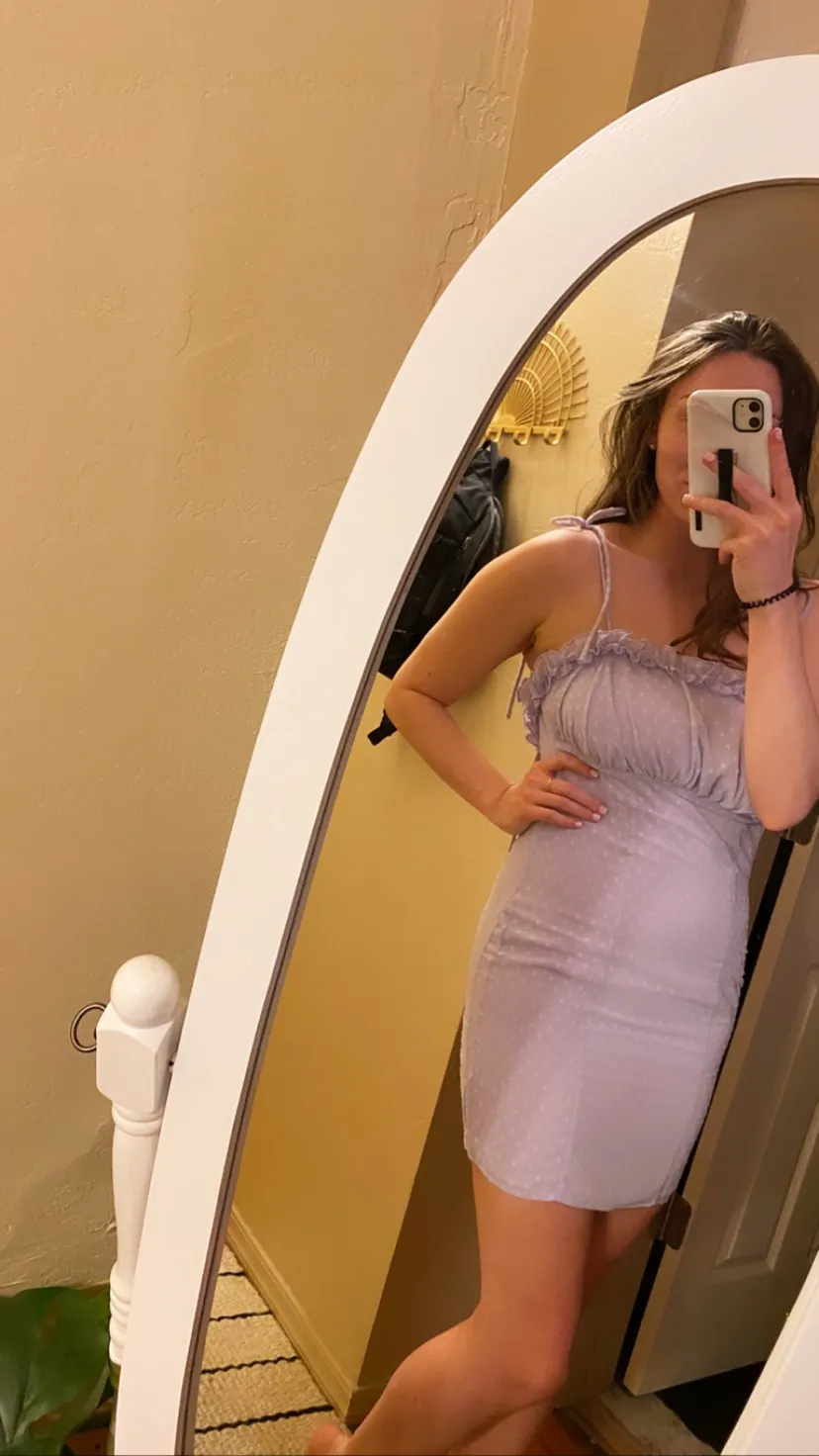 Beginning Boutique Lilac Dress (NWT) - Image 3