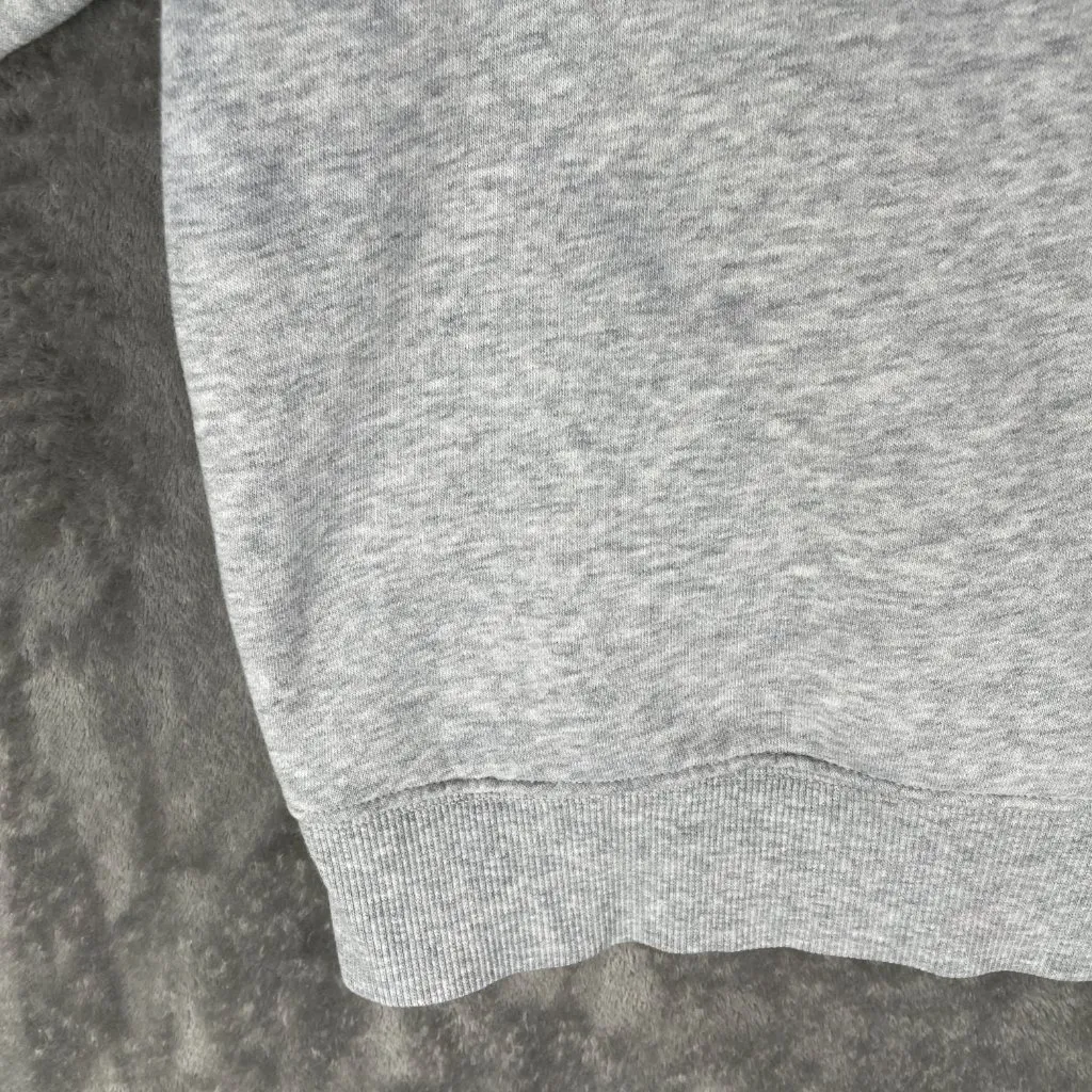 Champion Sweater Women Small Gray Hooded Pullover Fleece Cotton Vtg Athleticwear - Image 6