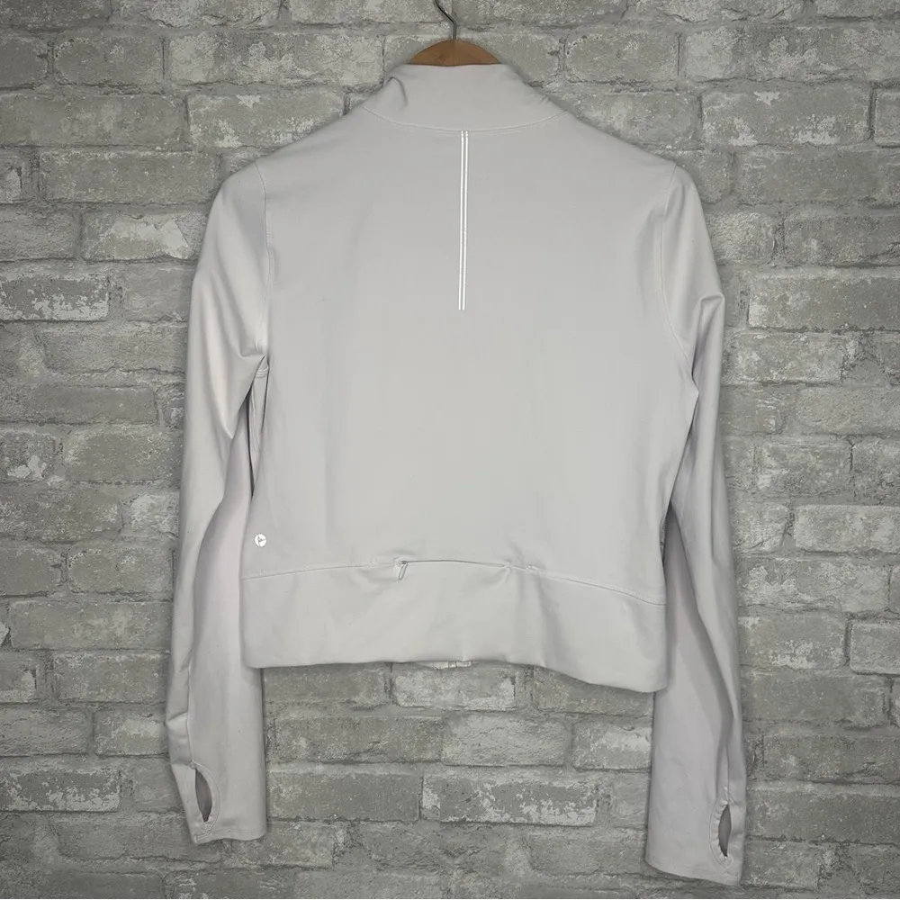 90 Degree Women's White Fitted Athletic Jacket Size XL *Used No Flaws - Image 8