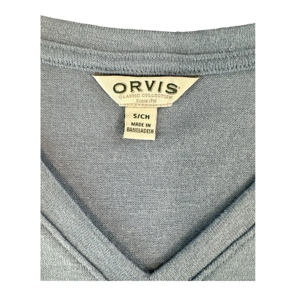 Orvis Blue Relaxed Boxy T-Shirt - Image 5