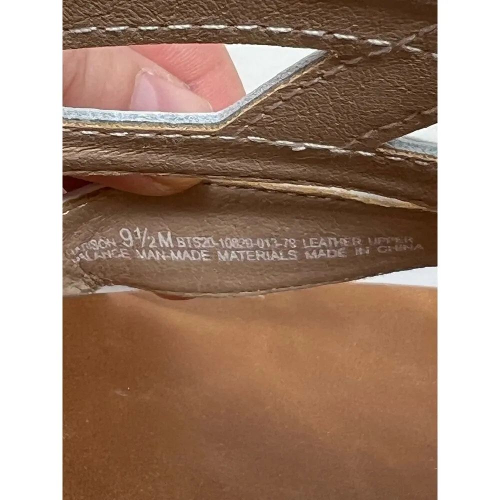 Bare Traps Harrison White Leather Comfort Supportive Postural Alignment Sandals - Image 9