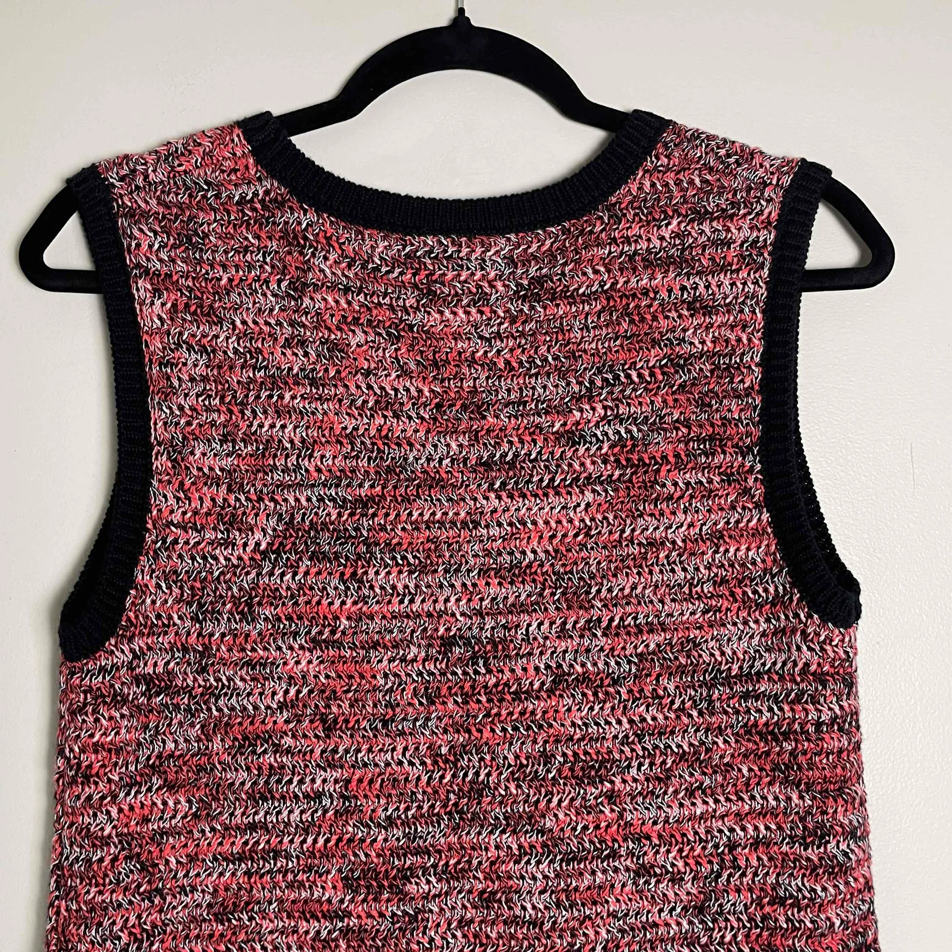 Melrose And Market Womens Sleeveless Knee Length Knit Crewneck Sweater Dress XS - Image 5