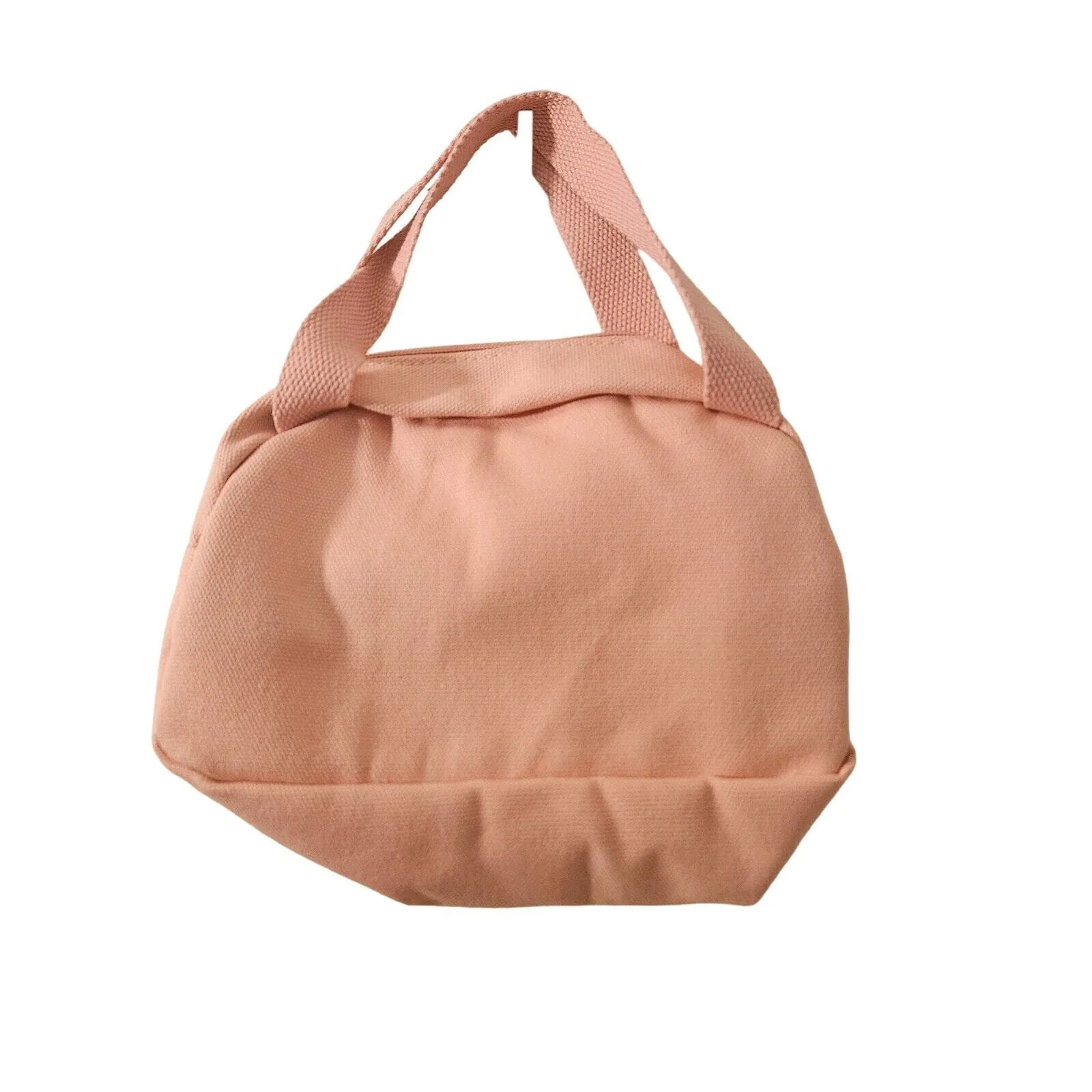 Sanrio My Melody Pink Plush‎ Mini Canvas Tote Bag with Pearl Zipper Accent - Image 2