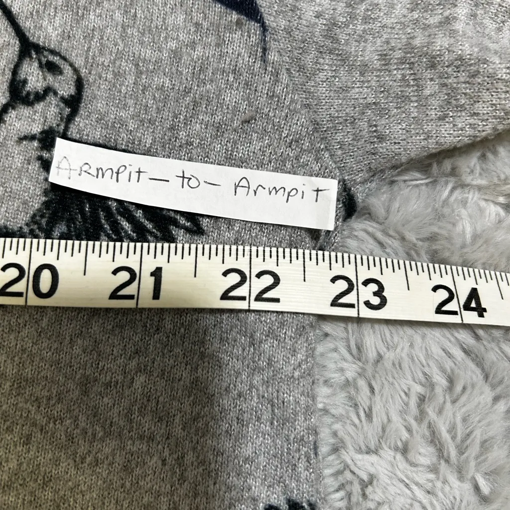 Absolutely Famous Gray Hummingbird Print Sweater - Image 5