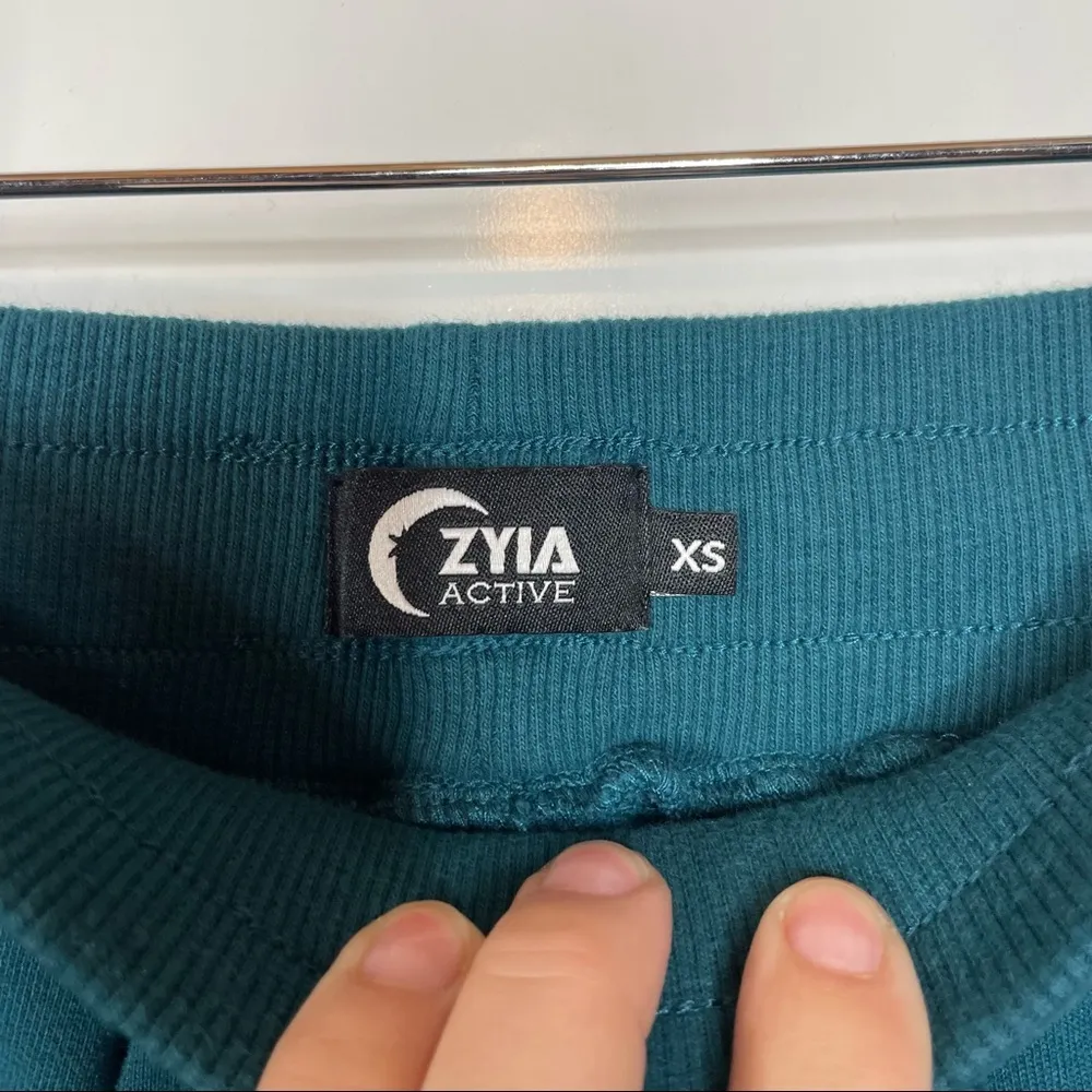 Zyia  Active Teal Sleepover Sweatpant Joggers Xsmall - Image 5