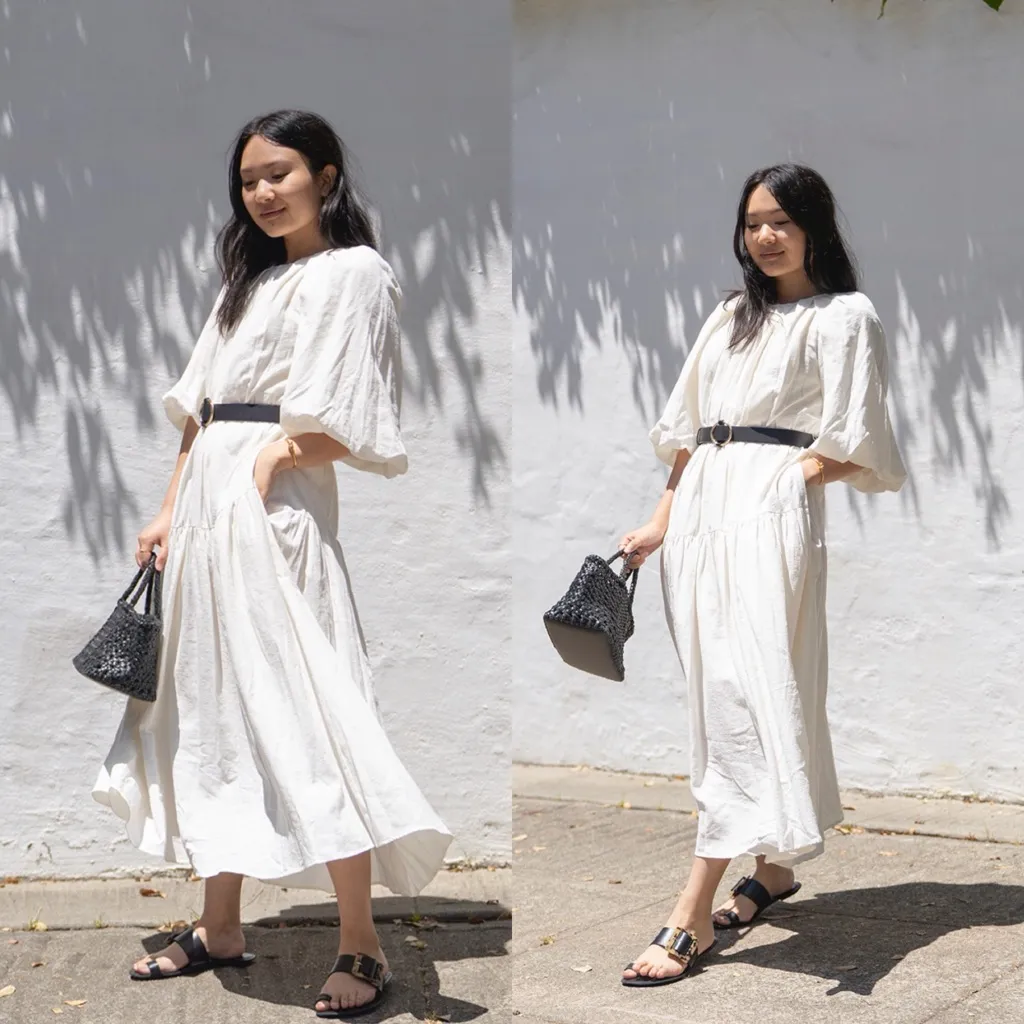 M.M LA FLEUR Medina 1.0 Dress in porcelain - Image 2