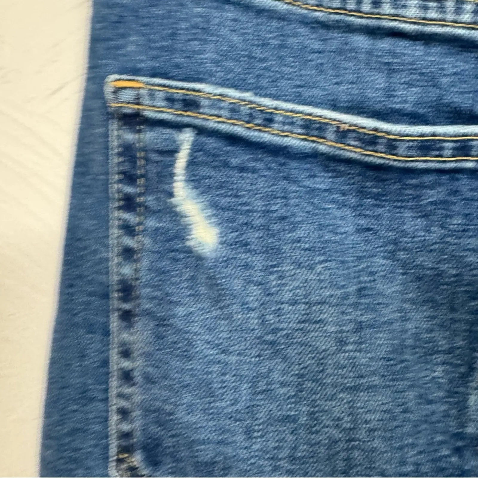 GAP Medium Wash High Rise True Skinny Jeans Womens 6/28 Blue Classic Denim - Image 7