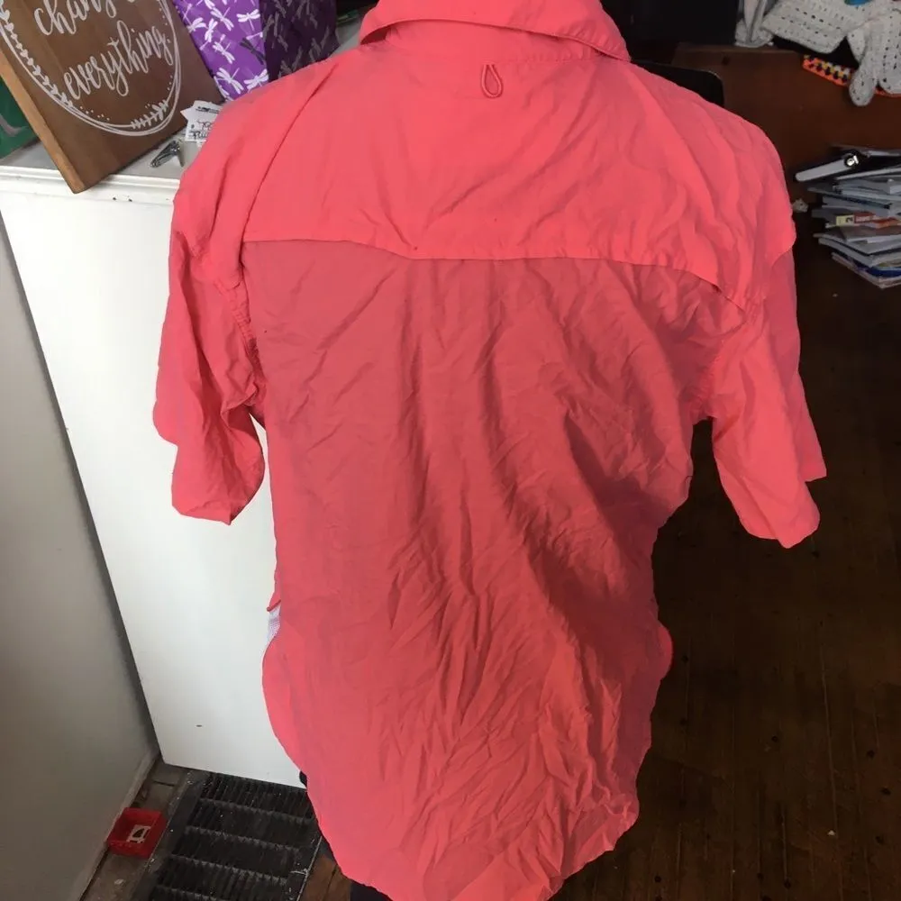 Coral World Wide Sportsman 2x fishing shirt Pink - Image 2