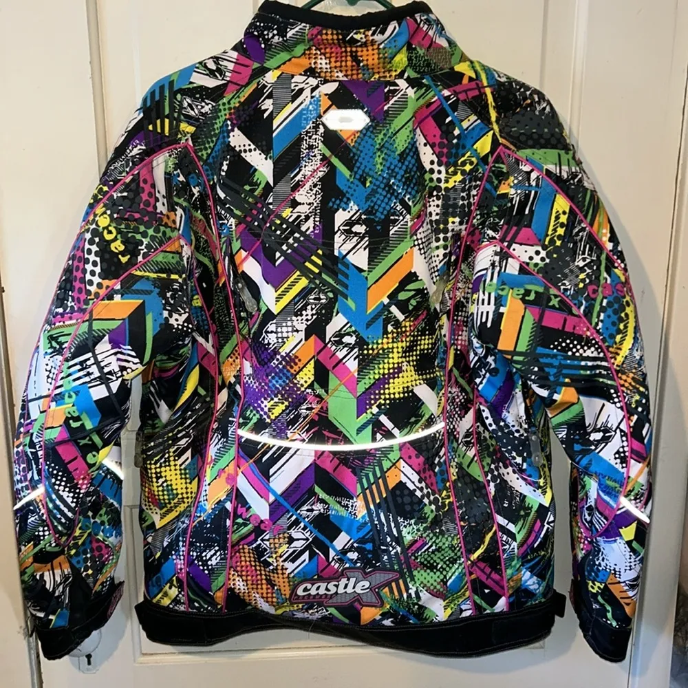 Castle X Jacket Black Size M - Image 4