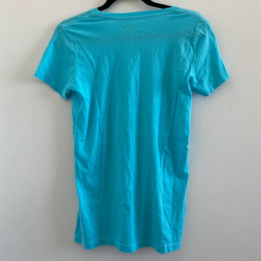 True Religion Y2K Blue Horseshoe Short Sleeve T-Shirt Size L New Without Tag - Image 4