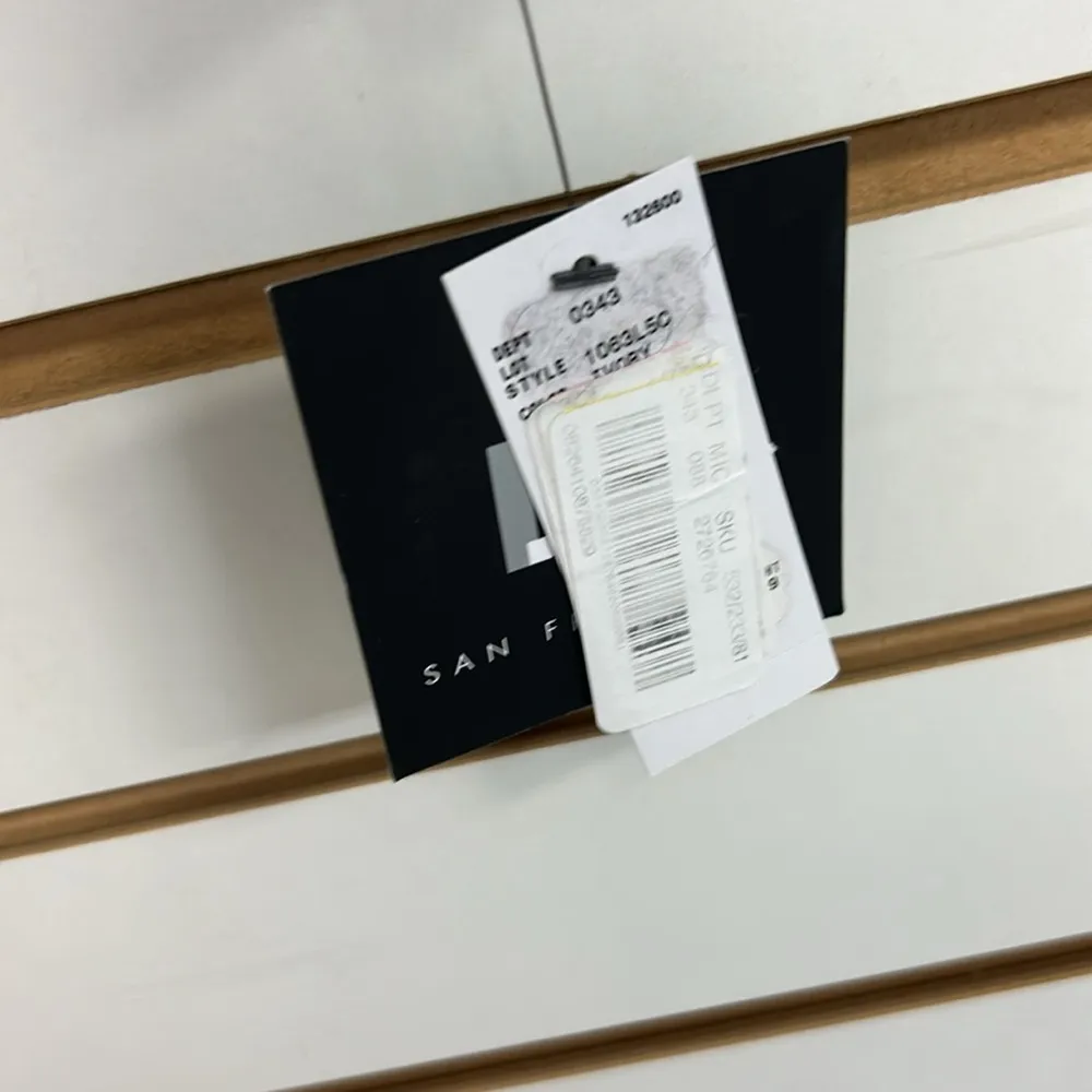 I.N. San Francisco NWT XL White Rainbow Confetti Chenille V-Neck Sweater Knit - Image 10