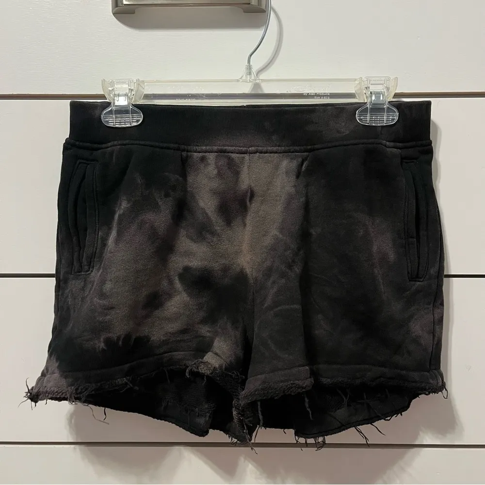 ATM Tie Dye French Terry Shorts Black - Image 2