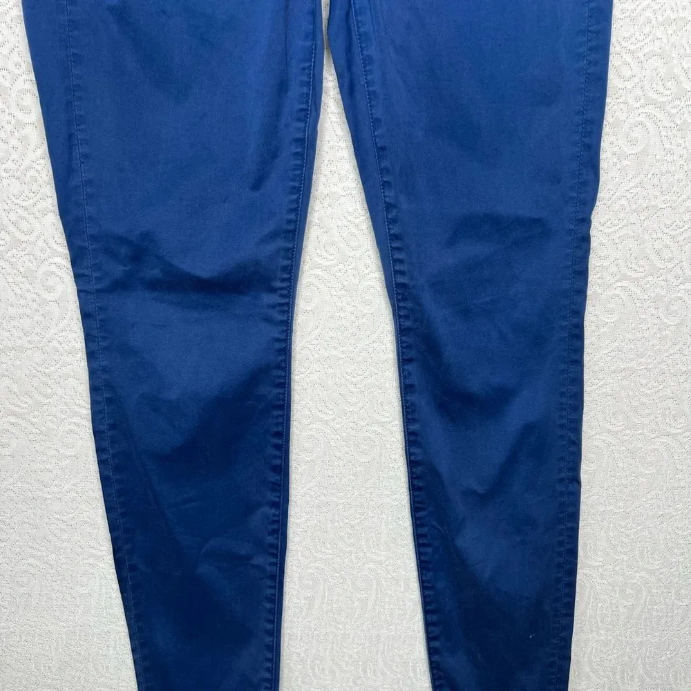 7 For All Mankind Blue Gwenevere Skinny Jeans Size 28 - Image 5