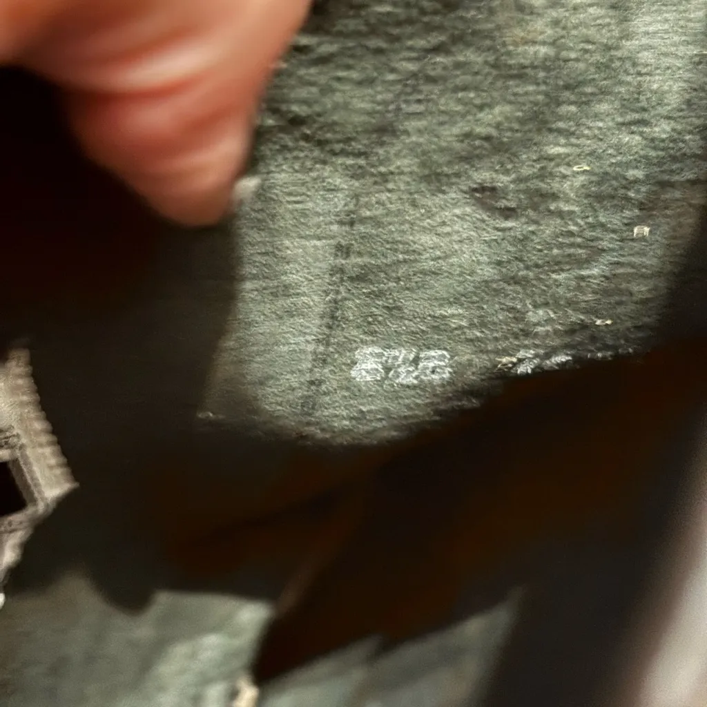 Frye Black Leather Lace Up Boots 8.5 - Image 8